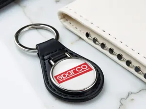 Sparco Porte-clés Cuir Perso Touch Force Design Pro